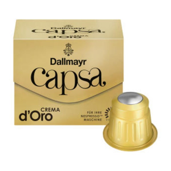 Dallmayr Capsa Crema d`Oro, 10 бр. капсули Nespresso съвместими