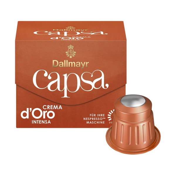 Dallmayr Capsa Crema d`Oro Intensa 10 бр. капсули Nespresso съвместими