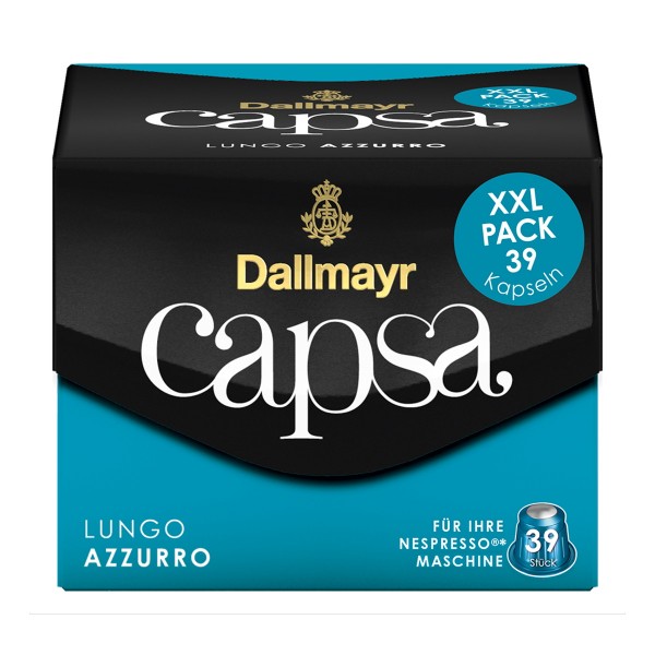 Dallmayr Capsa Lungo Azzurro XXL Pack 39 бр капсули Nespresso съвместими