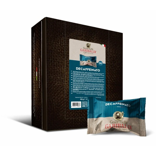 Garibaldi Decaffeinato – Кафе на капсули Espresso Point 50 бр.