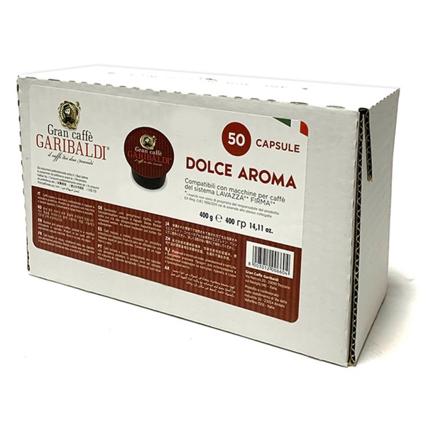 Garibaldi Dolce Aroma – Кафе капсули Lavazza Firma 50 бр.