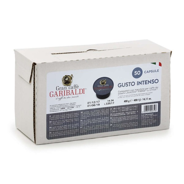 Garibaldi Gusto Intenso – Кафе капсули Lavazza Firma 50 бр.