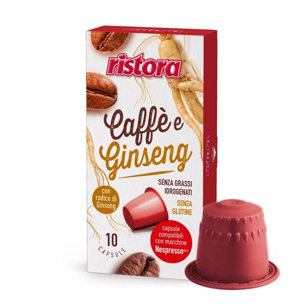 Ristora Caffe e Ginseng 10 бр Кафе капсули Nespresso