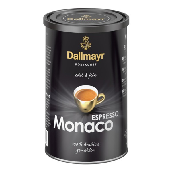Dallmayr Espresso Monaco мляно кафе в кутия 100% Арабика, 200 г