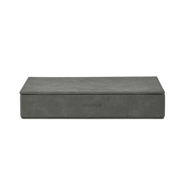 BLOMUS Кутия за бижута “SAHLA“, размер M - цвят сив (Pewter)