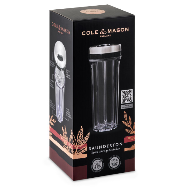 COLE & MASON Канистер за подправки “HERB & SPICE“ - празен