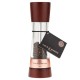 COLE & MASON Мелничка за пипер “DERWENT CHESTNUT ROSE GOLD“ - 19 см. - с механизъм за прецизност - цвят орех / розово злато