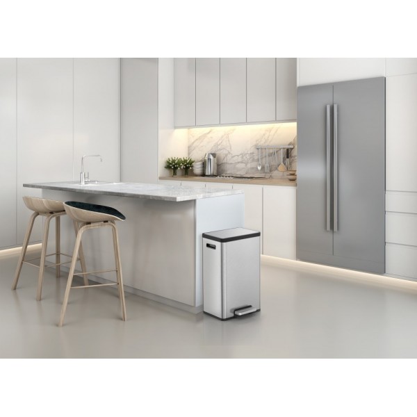 EKO Кош за отпадъци с педал “ECOCASA II“ - 30 л - мат