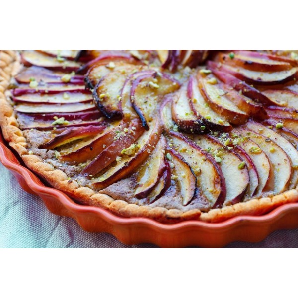 EMILE HENRY Керамична форма за тарт Ø 29,5 см "TART DISH"- цвят жълт