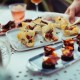 EMILE HENRY Плоча "APPETIZER PLATTER" - размер XL - цвят червен
