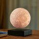 GINGKO Левитираща смарт лампа MOON - цвят черен
