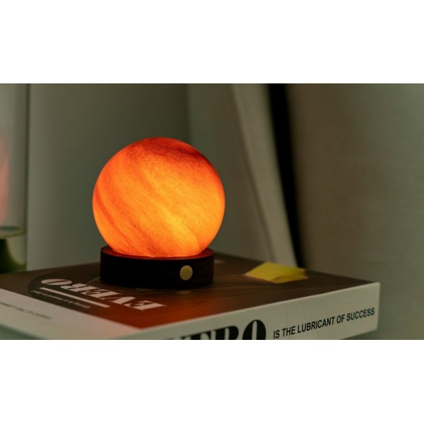 GINGKO Смарт лампа “AstraGlass“ пясъчна буря - размер M