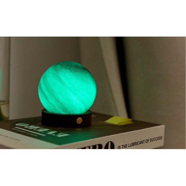 GINGKO Смарт лампа “AstraGlass“ пясъчна буря - размер M