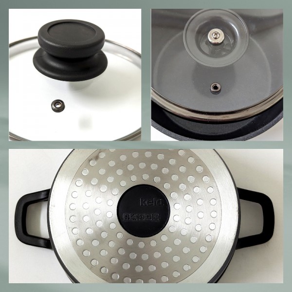 KELA Тенджера с керамично покритие с капак “Atura“ - Ø 16 см.