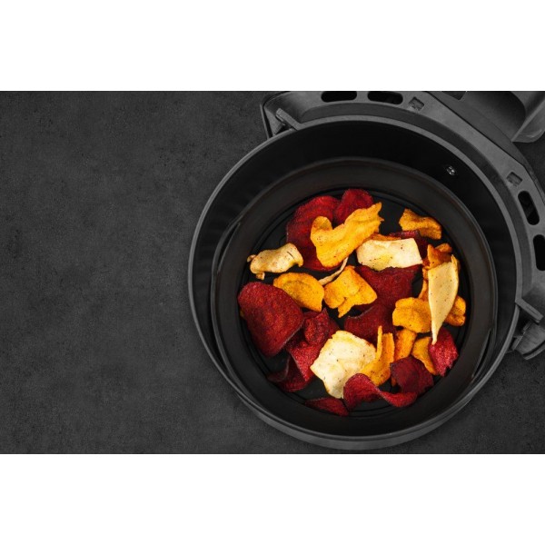MAKU Сгъваема силиконова кръгла кошница за Air Fryer - Ø 20 см.