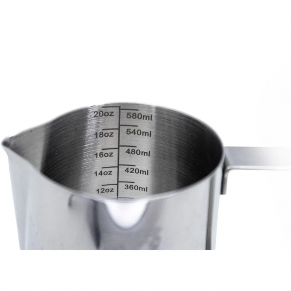 Nerthus Стоманена каничка за мляко - 600 мл.