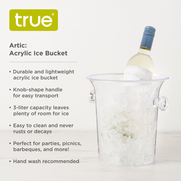 TRUE Акрилен охладител за бутилки ARCTIC