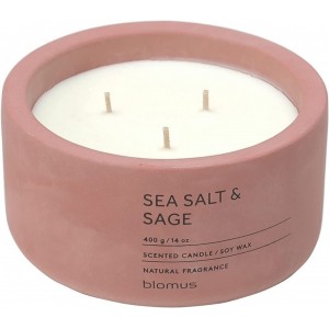 BLOMUS Ароматна свещ FRAGA размер XL - аромат Sea Salt & Sage - цвят Withered Rose
