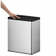 EKO Кош за разделно събиране “ESSENTIAL TOUCH“ - 2 х 20 л - хром мат