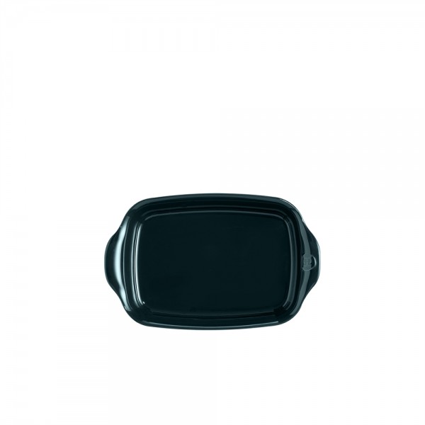 EMILE HENRY Керамична тава "INDIVIDUAL OVEN DISH"- 22х15см - цвят тъмнозелен