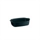 EMILE HENRY Керамична тава "INDIVIDUAL OVEN DISH"- 22х15см - цвят тъмнозелен