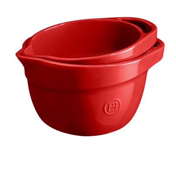 EMILE HENRY Купа за смесване "MIXING BOWL" - 2,5 л - цвят червен