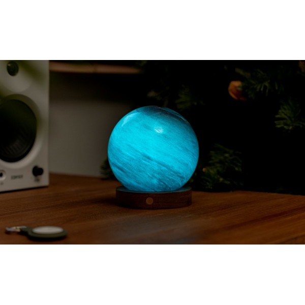 GINGKO Смарт лампа “AstraGlass“ пясъчна буря - размер L