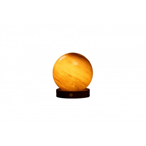 GINGKO Смарт лампа “AstraGlass“ пясъчна буря - размер L