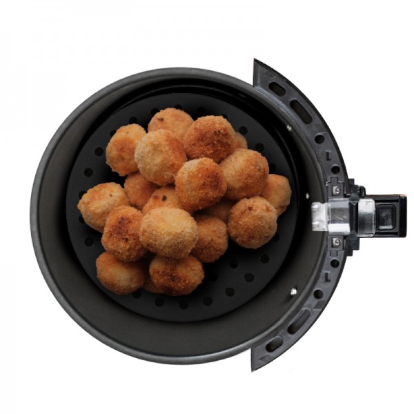 Nerthus Перфорирана кръгла силиконова подложка за AIR FRYER