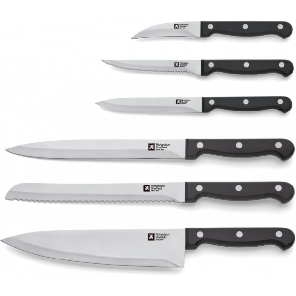 Richardson Sheffield Комплект ножове ARTISAN 6 бр. в дървен блок