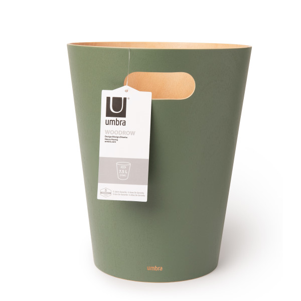UMBRA Кошче за боклук “Woodrow“ 7,5 л. - цвят смърч