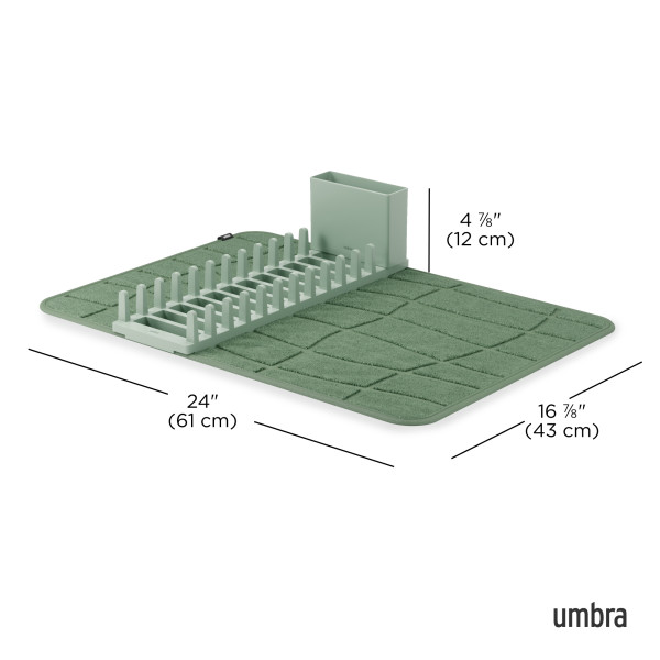 UMBRA Сушилник с приставка за прибори UDRY ULTRA - цвят смърч