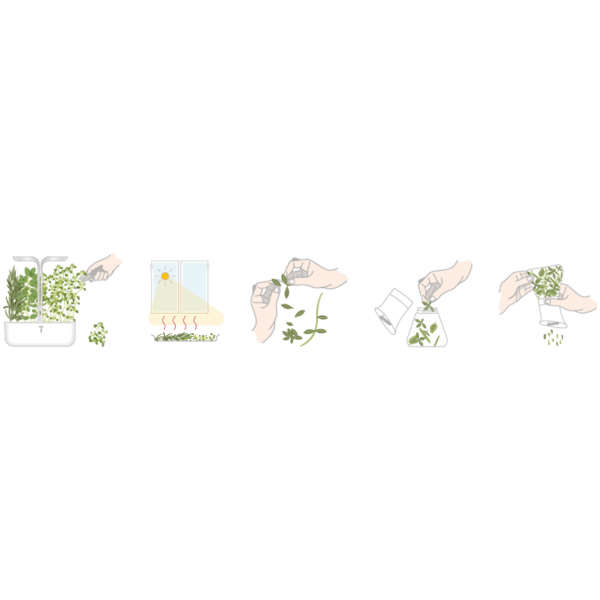 VERITABLE Подаръчен сет “HERBES DE PROVENCE“ с 4 бр. пълнители Lingot® и мелничка
