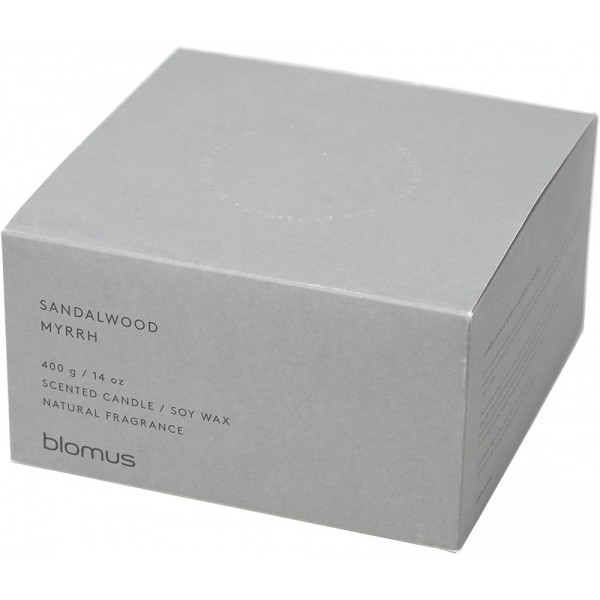 BLOMUS Ароматна свещ FRAGA, размер XL - аромат Sandalwood Myrrh - цвят Micro Chip