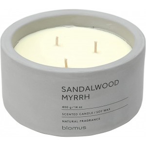 BLOMUS Ароматна свещ FRAGA, размер XL - аромат Sandalwood Myrrh - цвят Micro Chip