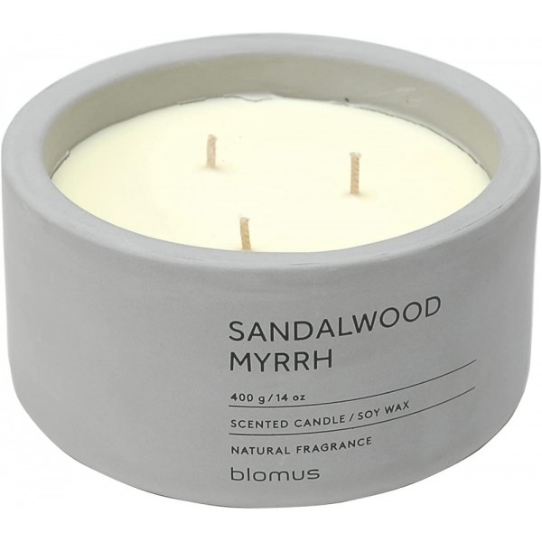 BLOMUS Ароматна свещ FRAGA, размер XL - аромат Sandalwood Myrrh - цвят Micro Chip