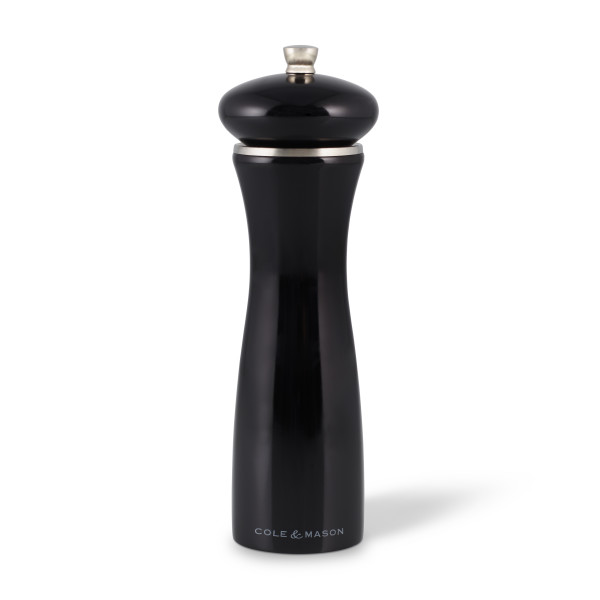 COLE&MASON Мелничка за пипер “SHERWOOD BLACK GLOSS“ - 16,5 см. - цвят черен