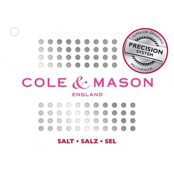 COLE & MASON Мелничкa за сол „Beech Capstan” - 12 см.