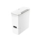 EKO Кош с TOUCH механизъм и отделение за съхранение STACKSTORE - 9 л.- бял