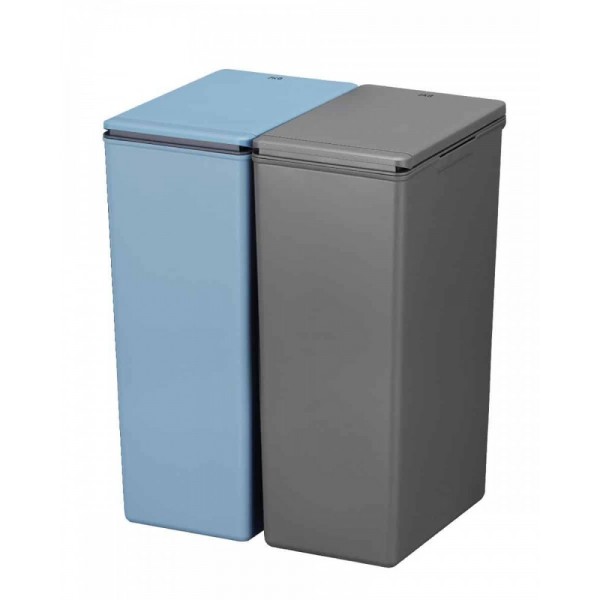 EKO Кош с TOUCH механизъм “MORANDI TOUCH“ - 40л - син