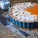 EMILE HENRY Керамична форма за тарт Ø 24 см "DEEP FLAN DISH"- цвят оранжев