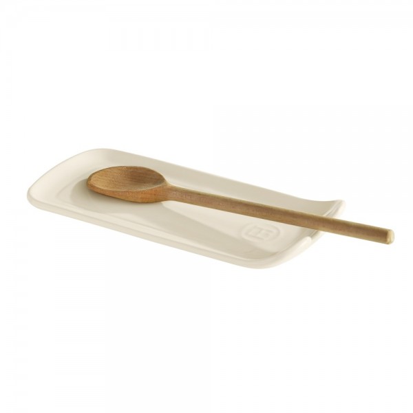 EMILE HENRY Керамична поставка за прибори за готвене SPOON REST - цвят екрю