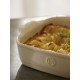 EMILE HENRY Керамична тава "INDIVIDUAL OVEN DISH"- 22х15см - цвят бял