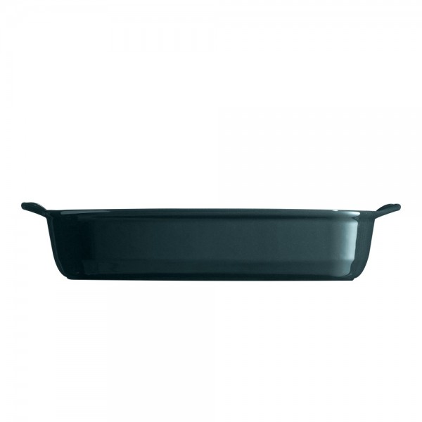 EMILE HENRY Керамична тава "LARGE RECTANGULAR OVEN DISH" - 42х28 см - цвят тъмнозелен