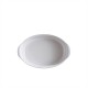 EMILE HENRY Керамична тава "SMALL OVAL OVEN DISH" - цвят бял