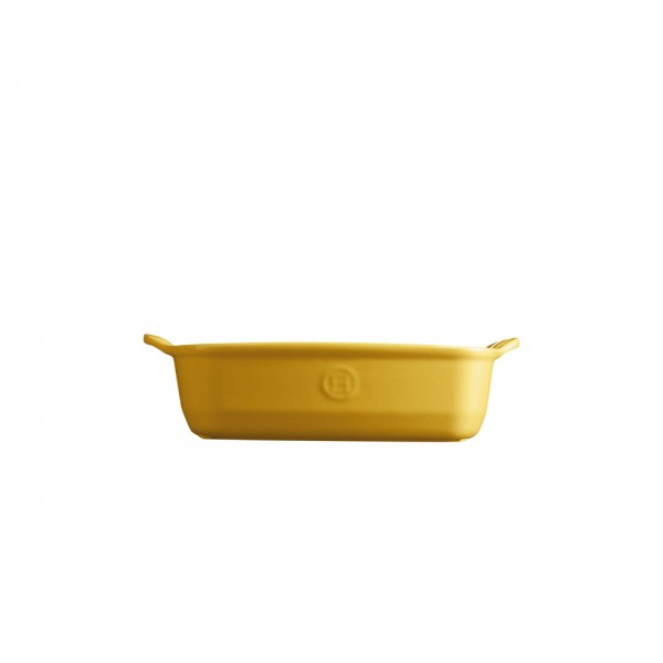 EMILE HENRY Керамична тава "SQUARE OVEN DISH"- 22х22см - цвят жълт
