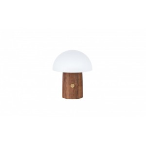 GINGKO Смарт лампа “Alice Mushroom“ S - 6,5см./орех