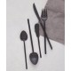 HERDMAR Прибори за хранене “STICK“- 24 части - черен мат