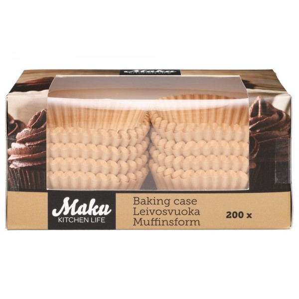 MAKU Хартиени форми за мъфини - 200 бр.