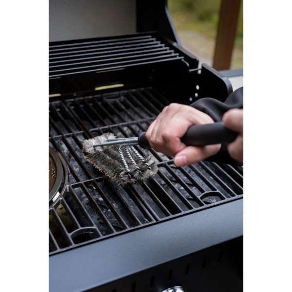 MUSTANG Тройна четка за почистване BBQ - 46 см.